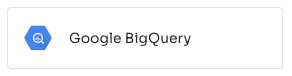 BigQuery Connection button